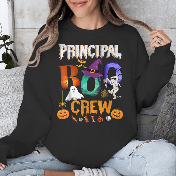 Principal Boo Crew Teacher Student Halloween Costume For Men Women Kids Unisex Sweatshirt, funny design Principal Boo Crew Teacher Student Halloween Costume For Men Women Kids Unisex Sweatshirt, funny design