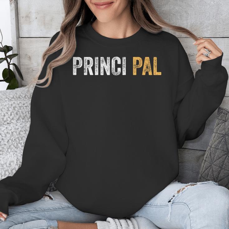 Principal School Teacher Friend Men Women Unisex Sweatshirt, Friend Gifts, funny design Principal School Teacher Friend Men Women Unisex Sweatshirt, Friend Gifts, funny design