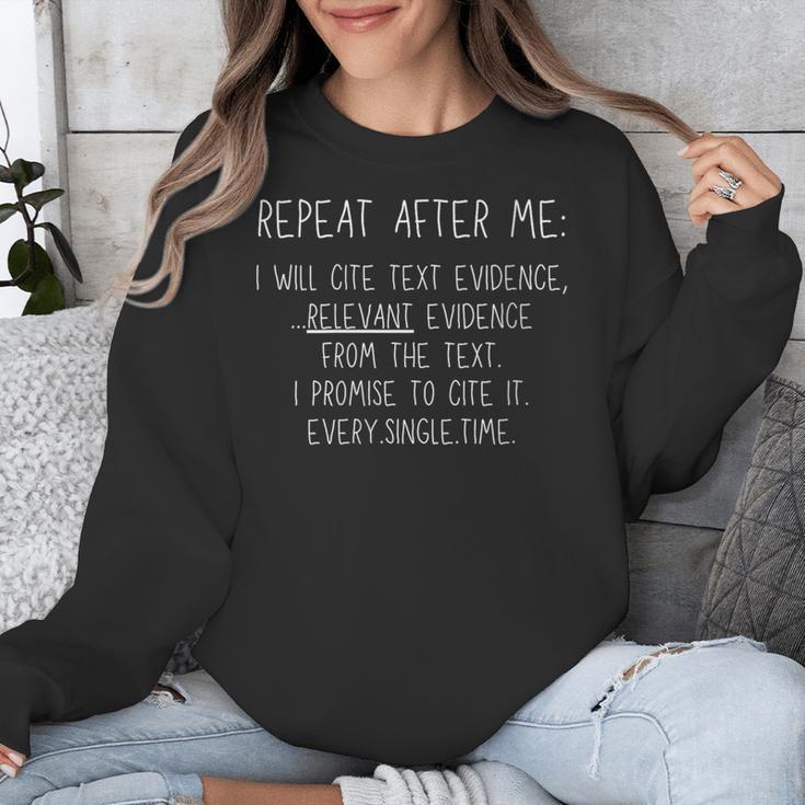 Prove It Cite Text Evidence English Students Teachers Unisex Sweatshirt, English Teacher Gifts, funny design Prove It Cite Text Evidence English Students Teachers Unisex Sweatshirt, English Teacher Gifts, funny design
