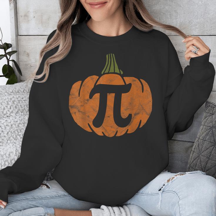 Pumpkin Pi Math Teacher Halloween Thanksgiving Day Costume Men Women Kids Unisex Sweatshirt, funny design