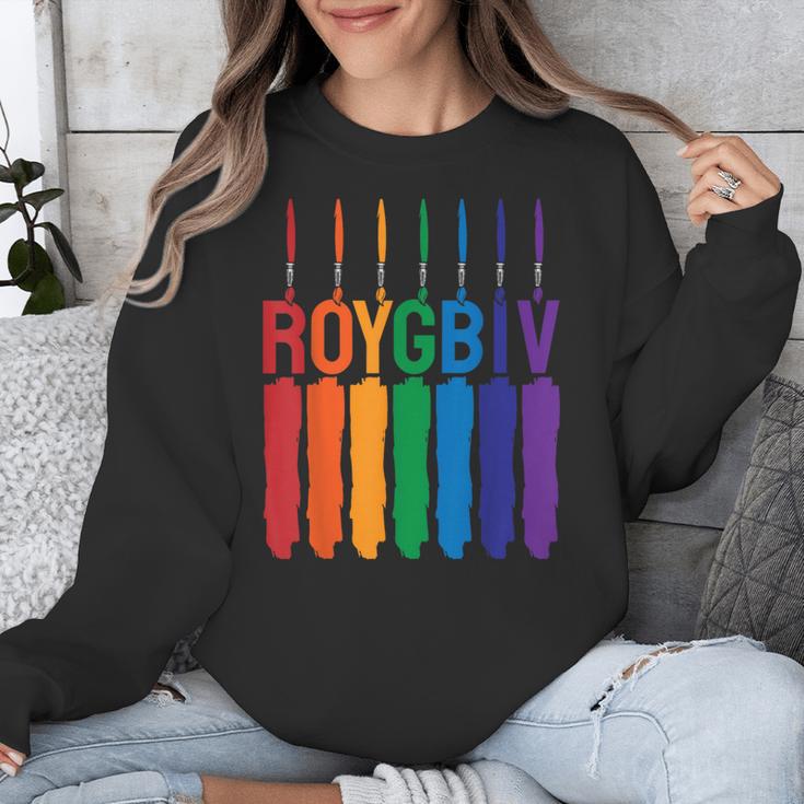 Rainbow Roygbiv Kids Artist Costume Art Teacher Unisex Sweatshirt, funny design Rainbow Roygbiv Kids Artist Costume Art Teacher Unisex Sweatshirt, funny design