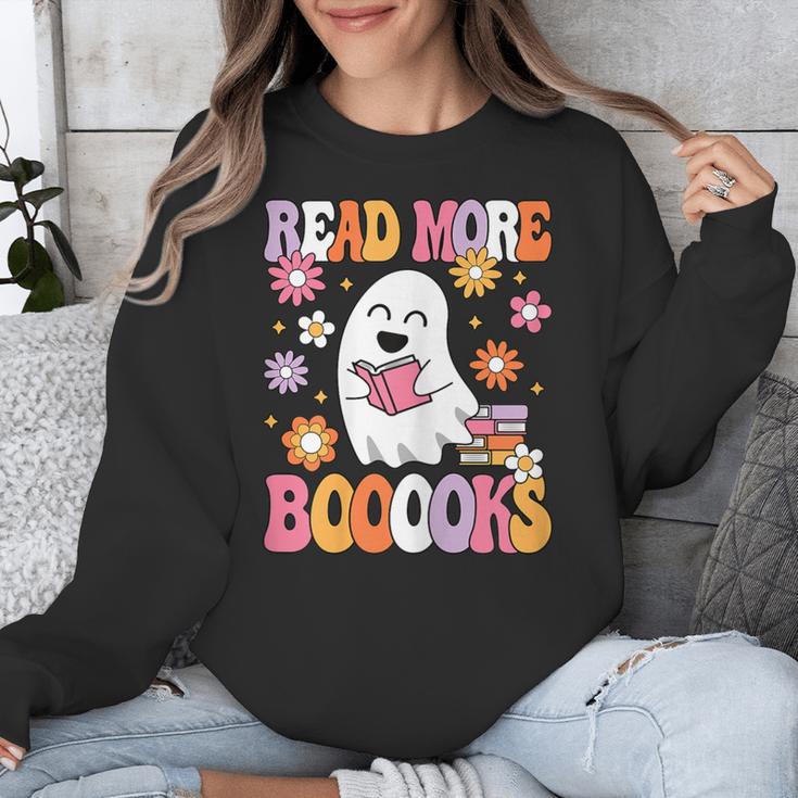 Read More Books Groovy Halloween Teacher Women Unisex Sweatshirt, Groovy Teacher Gifts, funny design Read More Books Groovy Halloween Teacher Women Unisex Sweatshirt, Groovy Teacher Gifts, funny design