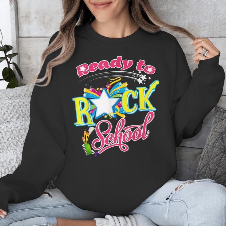Ready To Rock School Shirt Students And Teachers Unisex Sweatshirt, funny design Ready To Rock School Shirt Students And Teachers Unisex Sweatshirt, funny design