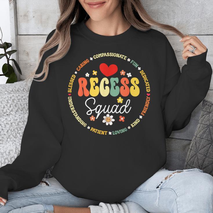 Recess Squad Crew Teachers Students Monitor Back To School Unisex Sweatshirt, funny design Recess Squad Crew Teachers Students Monitor Back To School Unisex Sweatshirt, funny design