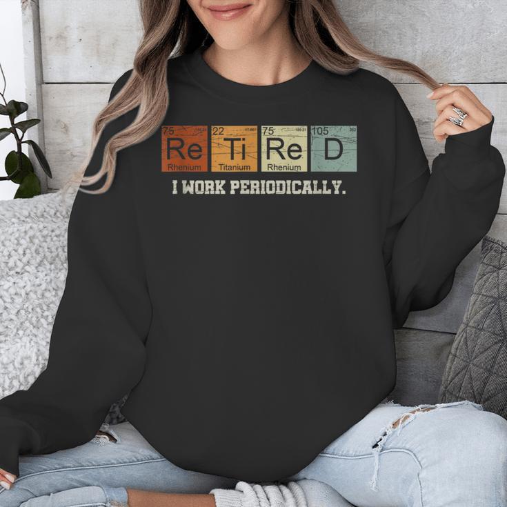 Retired Chemistry Teacher Science Retirement Chemistry Unisex Sweatshirt, Science Teacher Gifts, funny design