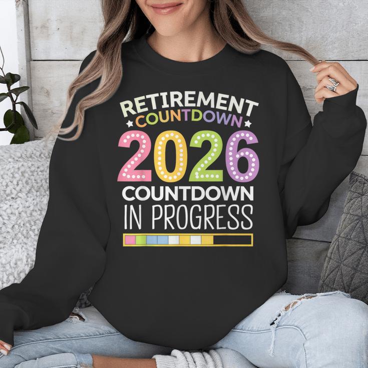 Retirement Class Of 2026 Teacher Countdown Loading Teacher Unisex Sweatshirt, funny design Retirement Class Of 2026 Teacher Countdown Loading Teacher Unisex Sweatshirt, funny design
