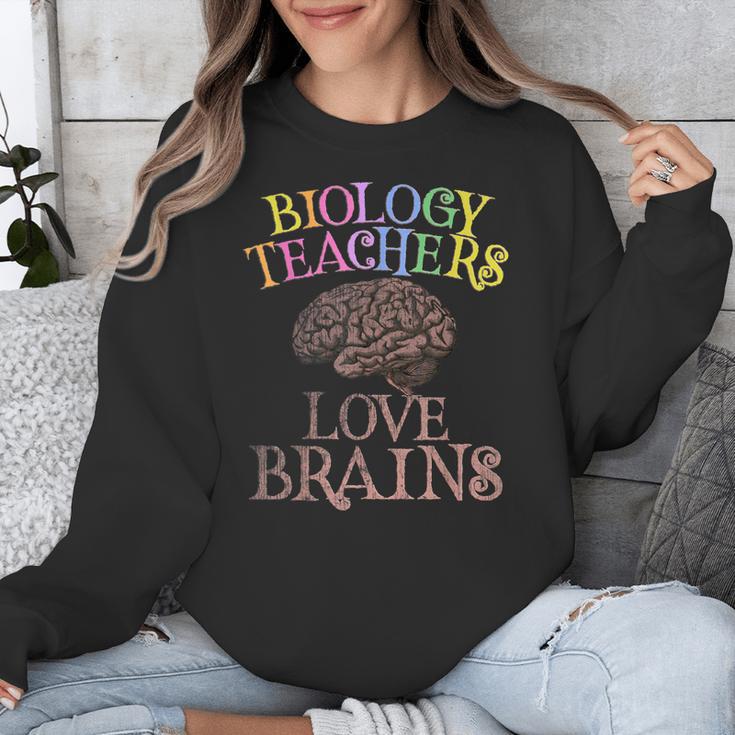 Retro BIOLOGY TEACHERS LOVE BRAINS This Is My Scary STEM Unisex Sweatshirt, funny design Retro BIOLOGY TEACHERS LOVE BRAINS This Is My Scary STEM Unisex Sweatshirt, funny design