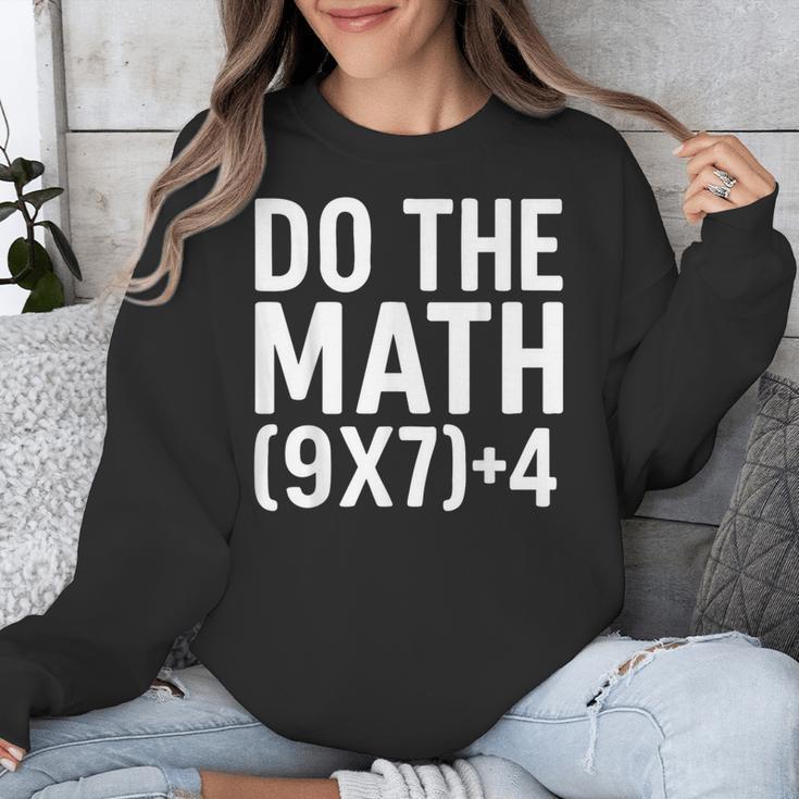 Retro Do The Math Teacher For Men Women Kid Boy Girl Unisex Sweatshirt, funny design