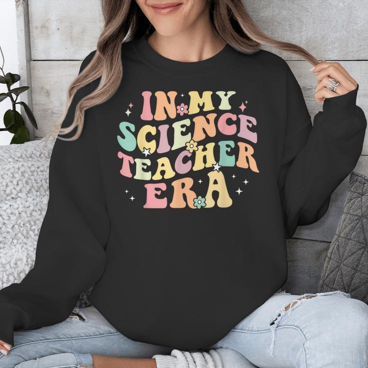 In My Science Teacher Era Retro Back To School STEM Teacher For Men Women Unisex Sweatshirt, Science Teacher Gifts, funny design In My Science Teacher Era Retro Back To School STEM Teacher For Men Women Unisex Sweatshirt, Science Teacher Gifts, funny design