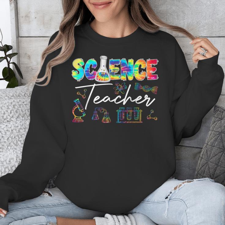 Science Teacher Tie Dye First Day Of School Back To School Men Women Girls Kids Unisex Sweatshirt, Science Teacher Gifts, funny design Science Teacher Tie Dye First Day Of School Back To School Men Women Girls Kids Unisex Sweatshirt, Science Teacher Gifts, funny design