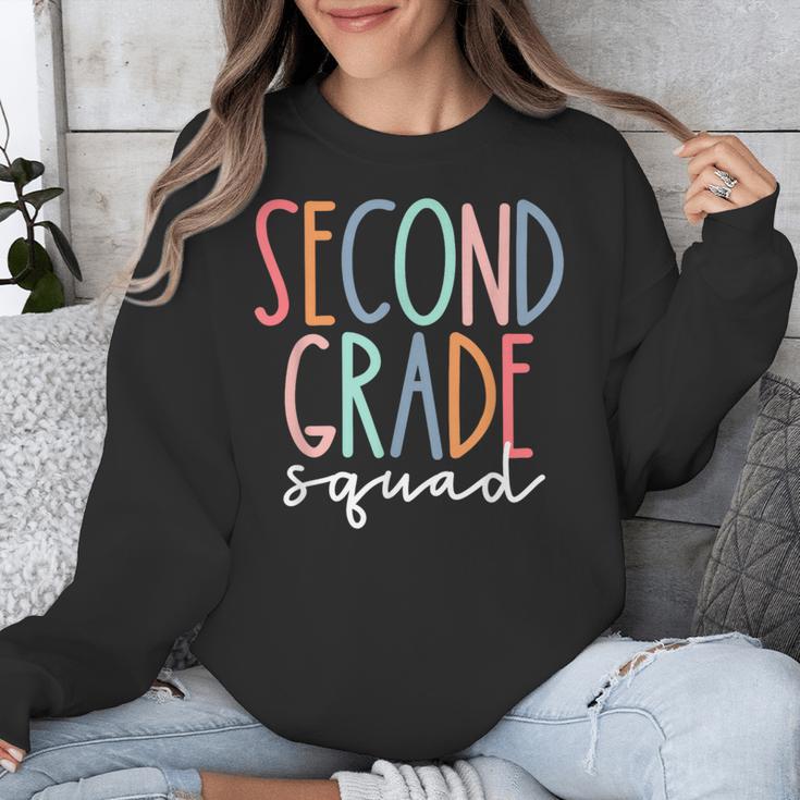 Second Grade Squad 2nd Grade Teacher Women Back To School Unisex Sweatshirt, 2nd Grade Teacher Gifts, funny design Second Grade Squad 2nd Grade Teacher Women Back To School Unisex Sweatshirt, 2nd Grade Teacher Gifts, funny design
