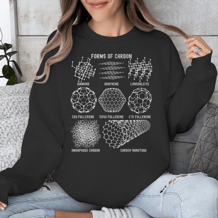 Sheldon Nerdy Forms Carbon Nanotubes Chemistry Teacher Geek Unisex Sweatshirt, funny design