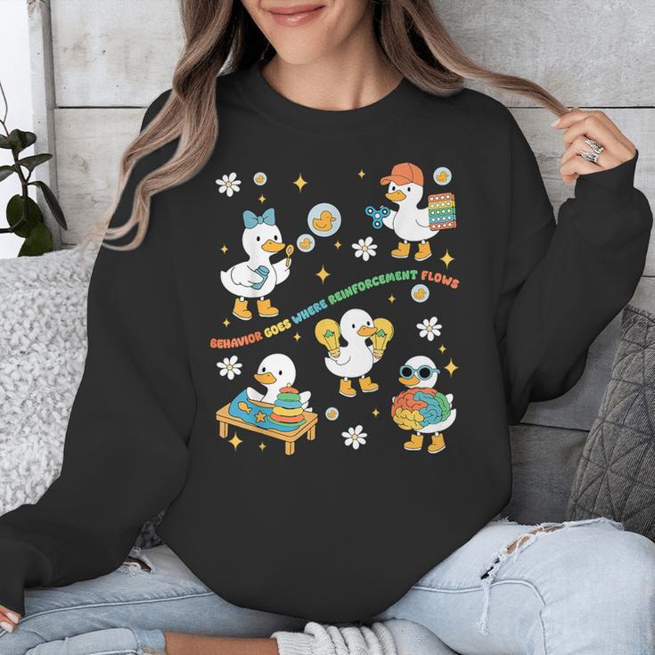 Silly Goose Behavior Analyst RBT ABA Therapy SPED Teacher Unisex Sweatshirt, funny design Silly Goose Behavior Analyst RBT ABA Therapy SPED Teacher Unisex Sweatshirt, funny design