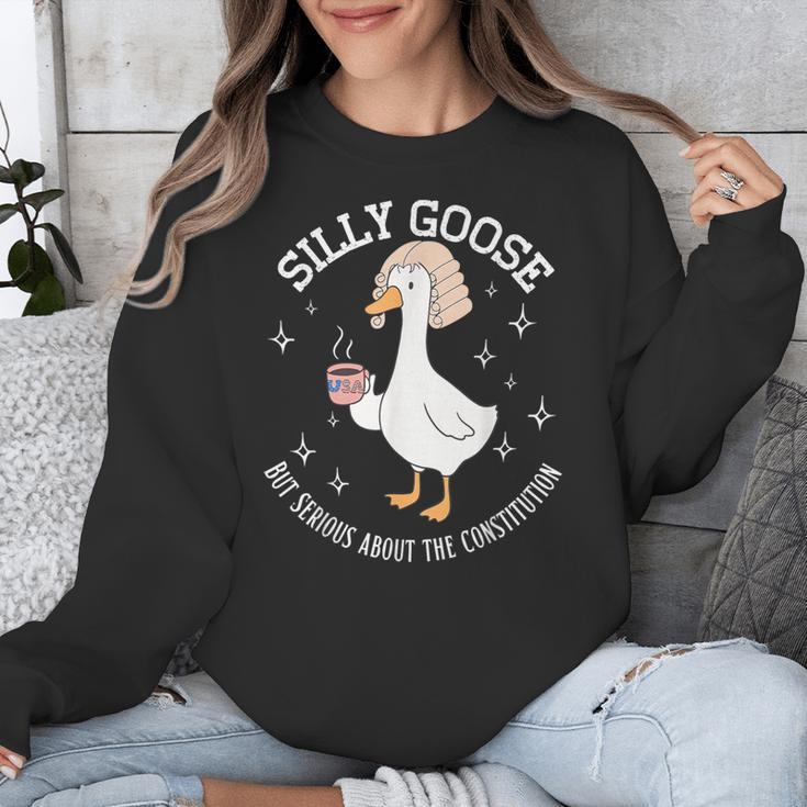 Silly Goose Constitution History Teacher Middle School Unisex Sweatshirt, History Teacher Gifts, funny design Silly Goose Constitution History Teacher Middle School Unisex Sweatshirt, History Teacher Gifts, funny design