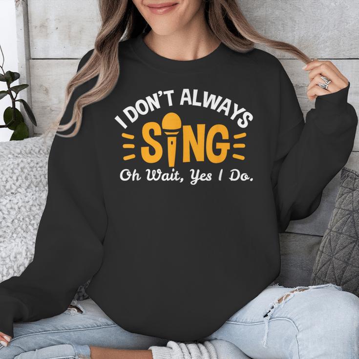 Singer Musician Music Musical Teacher Singing Unisex Sweatshirt, funny design