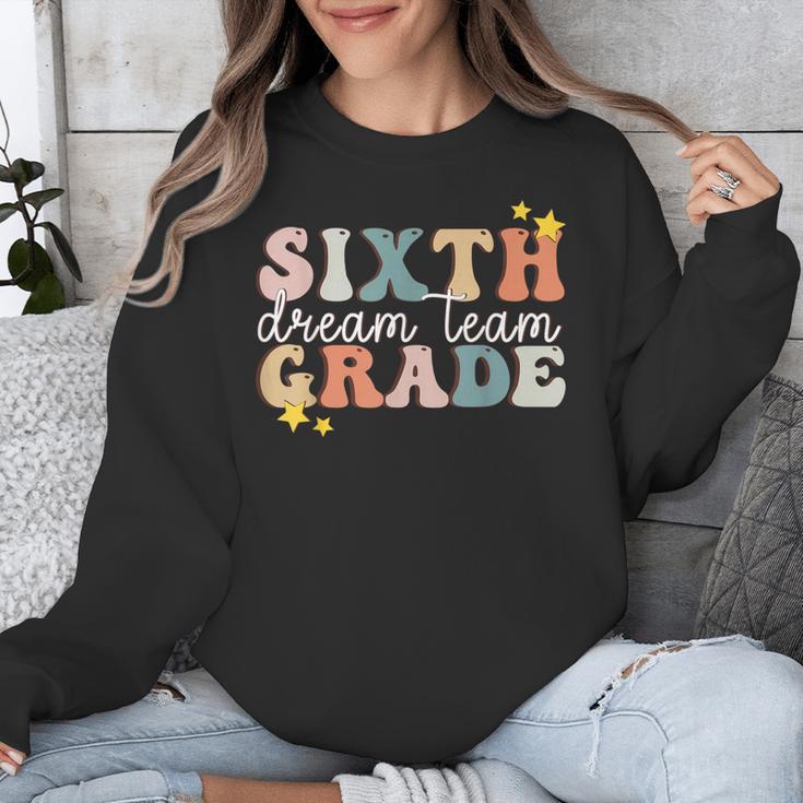 Sixth Grade Dream Team First Day Of 6th Grade Teachers Unisex Sweatshirt, First Grade Teacher Gifts, funny design Sixth Grade Dream Team First Day Of 6th Grade Teachers Unisex Sweatshirt, First Grade Teacher Gifts, funny design