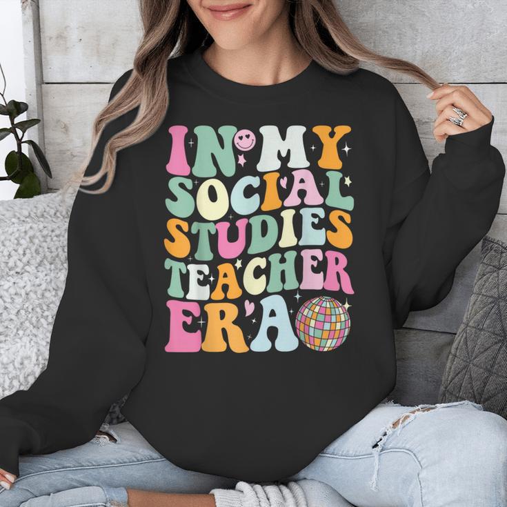 In My Social Studies Teacher Era Cute Social Studies Teacher Unisex Sweatshirt, funny design In My Social Studies Teacher Era Cute Social Studies Teacher Unisex Sweatshirt, funny design