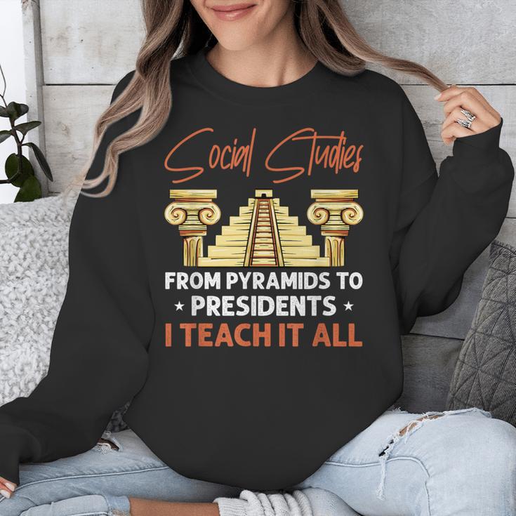 Social Studies Teacher World History Teacher Men Women Unisex Sweatshirt, History Teacher Gifts, funny design Social Studies Teacher World History Teacher Men Women Unisex Sweatshirt, History Teacher Gifts, funny design