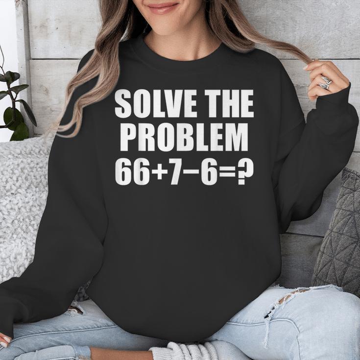 Solve The Problem 67 Meme Six Seven Elementary Math Teacher Unisex Sweatshirt, funny design Solve The Problem 67 Meme Six Seven Elementary Math Teacher Unisex Sweatshirt, funny design