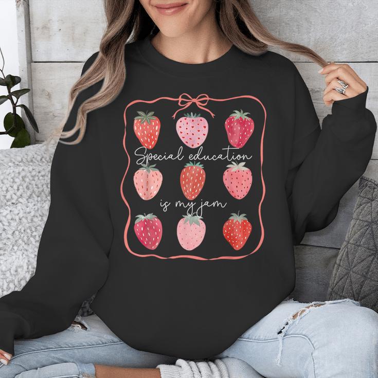 Special Education Is My Jam SPED Teacher Back To School Unisex Sweatshirt, funny design Special Education Is My Jam SPED Teacher Back To School Unisex Sweatshirt, funny design