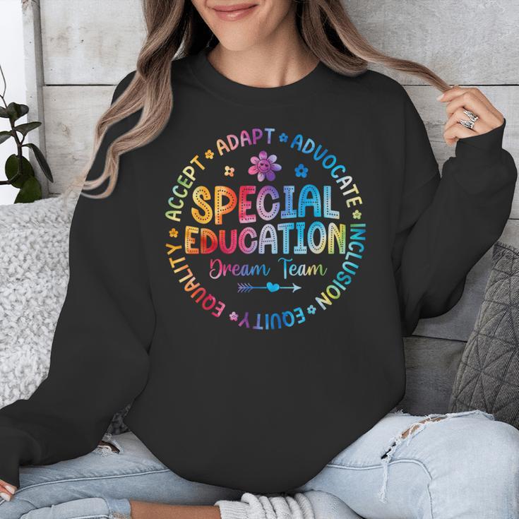Special Education Squad Dream Team SPED Teacher Back School Unisex Sweatshirt, funny design