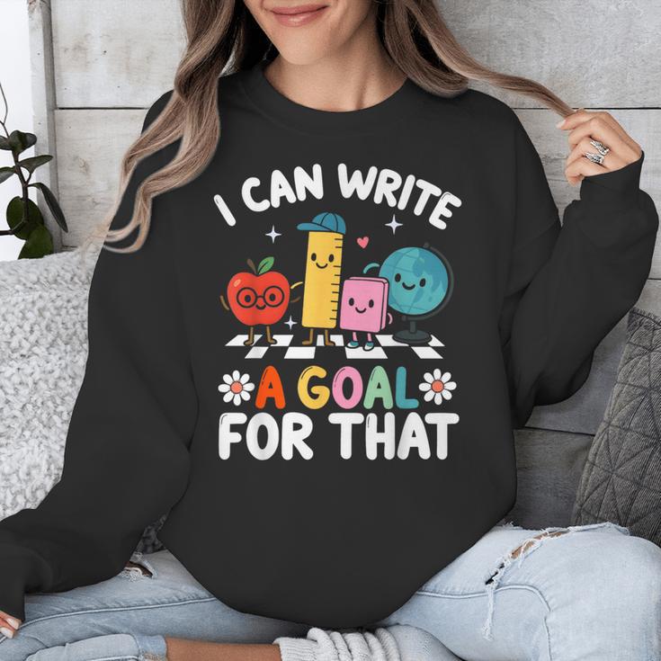 Special Education i Can Write a Goal For That Sped Teacher Unisex Sweatshirt, funny design Special Education i Can Write a Goal For That Sped Teacher Unisex Sweatshirt, funny design