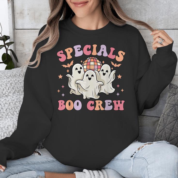 Specials Boo Crew Art Music Pe Tech Teacher Ghost Halloween Unisex Sweatshirt, Pe Teacher Gifts, funny design