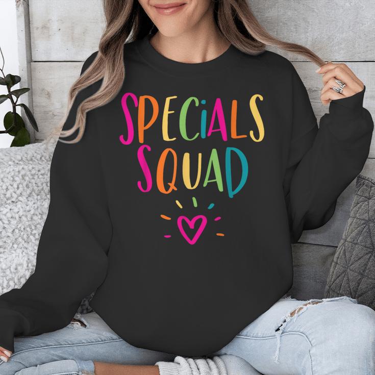 Specials Squad Art Music PE Tech Gym Teacher Team Unisex Sweatshirt, Pe Teacher Gifts, funny design Specials Squad Art Music PE Tech Gym Teacher Team Unisex Sweatshirt, Pe Teacher Gifts, funny design