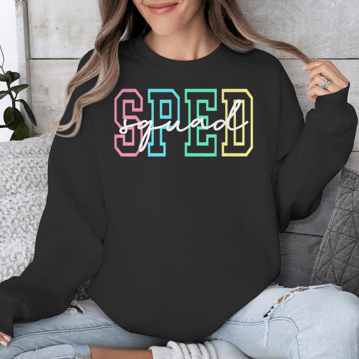 SPED Squad Team SPED Teacher Special Education Teacher Unisex Sweatshirt, funny design SPED Squad Team SPED Teacher Special Education Teacher Unisex Sweatshirt, funny design