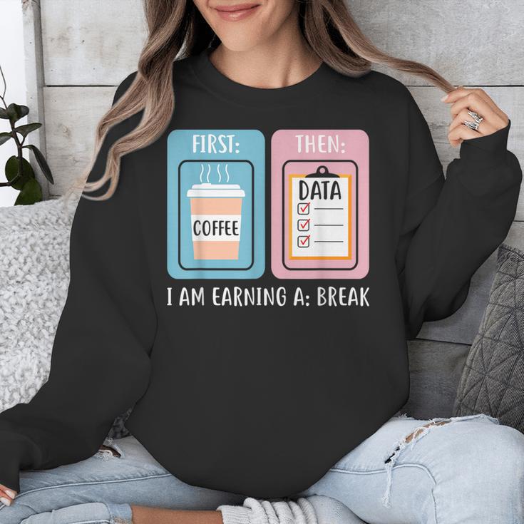 SPED Teacher Special Education First Coffee Then Data Unisex Sweatshirt, funny design SPED Teacher Special Education First Coffee Then Data Unisex Sweatshirt, funny design