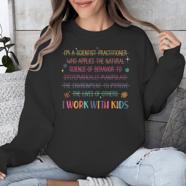 Sped Teacher I Work With Kids Behavior Specialist ABA Unisex Sweatshirt, funny design Sped Teacher I Work With Kids Behavior Specialist ABA Unisex Sweatshirt, funny design