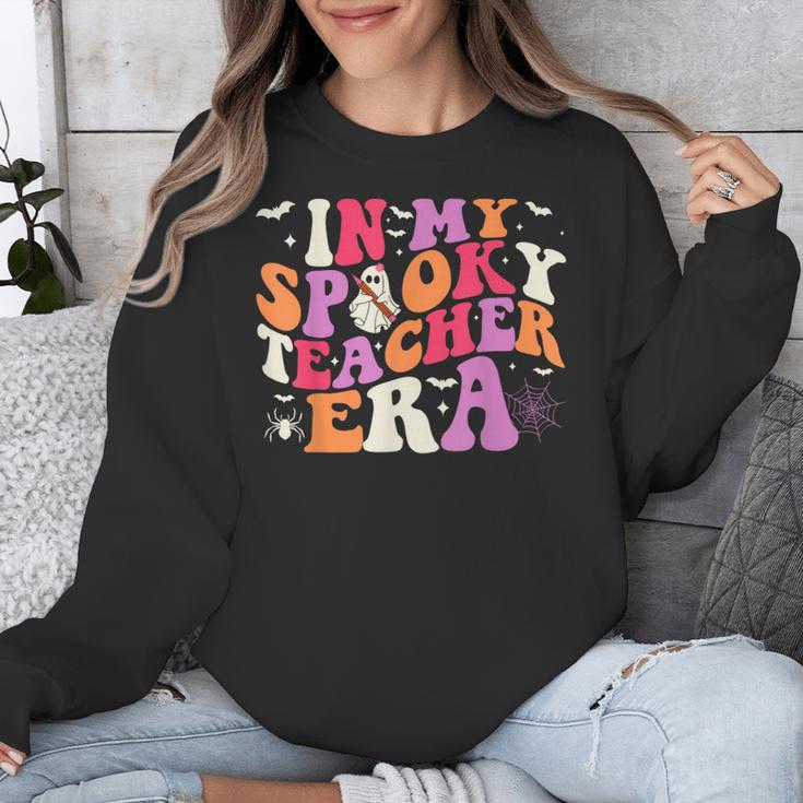 In My Spooky Teacher Era Halloween Teacher Back To School Unisex Sweatshirt, funny design