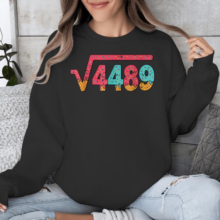 Square Root 4489 Slang Math Teacher Six Seven 6 7 Meme 67 Unisex Sweatshirt, funny design Square Root 4489 Slang Math Teacher Six Seven 6 7 Meme 67 Unisex Sweatshirt, funny design
