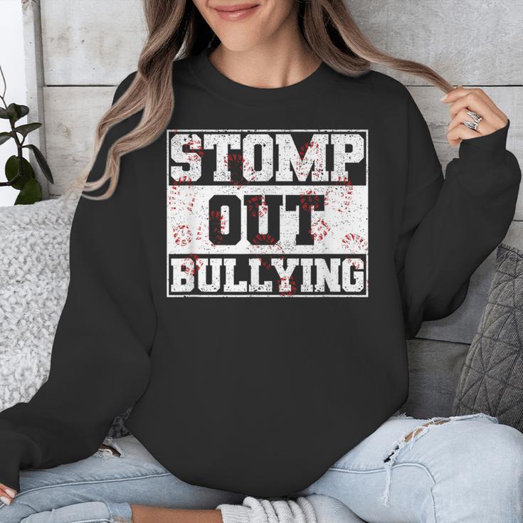 Stomp Out Bullying Back To School Education Teacher Unisex Sweatshirt, funny design