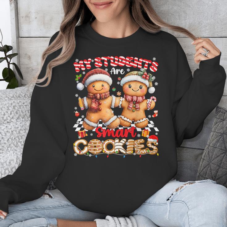 My Student Are Smart Cookies Pjs Christmas Xmas Teacher Unisex Sweatshirt, funny design My Student Are Smart Cookies Pjs Christmas Xmas Teacher Unisex Sweatshirt, funny design