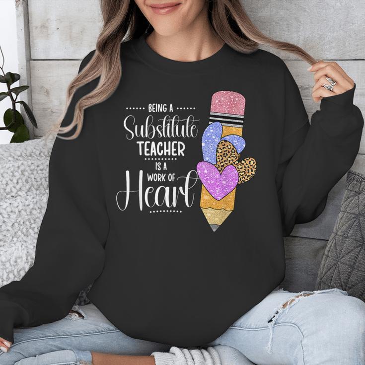 Being A Substitute Teacher Substitute Teaching Unisex Sweatshirt, funny design