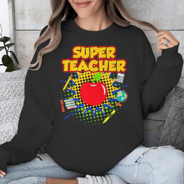 Superhero Teacher Appreciation Teaching Tee Unisex Sweatshirt, funny design Superhero Teacher Appreciation Teaching Tee Unisex Sweatshirt, funny design
