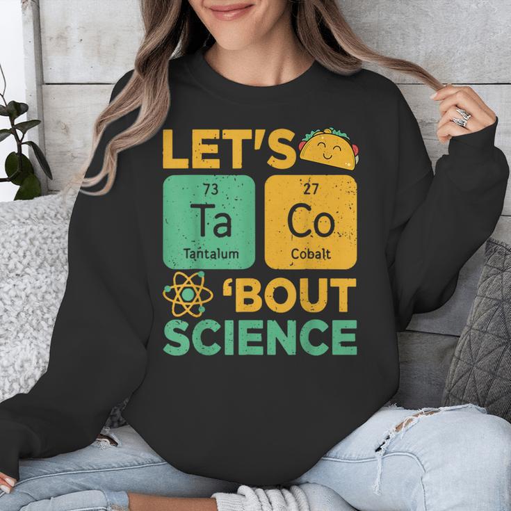 Lets Tacos Bout Science Teacher Chemistry Physics Unisex Sweatshirt, Science Teacher Gifts, funny design Lets Tacos Bout Science Teacher Chemistry Physics Unisex Sweatshirt, Science Teacher Gifts, funny design