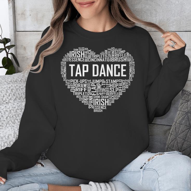 Tap Dance Heart Lover Tap Dancer Dancing Teacher For Men Women Girls Kids Unisex Sweatshirt, funny design Tap Dance Heart Lover Tap Dancer Dancing Teacher For Men Women Girls Kids Unisex Sweatshirt, funny design