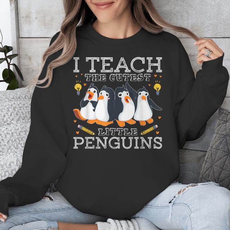 I Teach The Cutest Little Penguins Cute School Teacher Tee Unisex Sweatshirt, funny design I Teach The Cutest Little Penguins Cute School Teacher Tee Unisex Sweatshirt, funny design