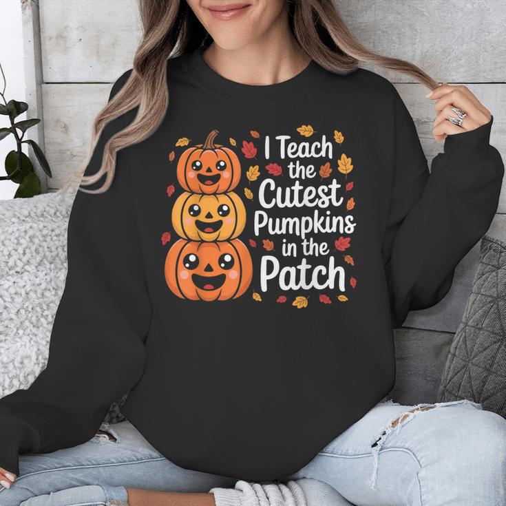 i Teach The Cutest Pumpkins In The Patch Teacher Halloween Unisex Sweatshirt, funny design i Teach The Cutest Pumpkins In The Patch Teacher Halloween Unisex Sweatshirt, funny design