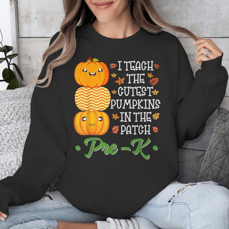 I Teach Cutest Pumpkins In Patch Thanksgiving Teacher Pre-K For Men Women Unisex Sweatshirt, funny design I Teach Cutest Pumpkins In Patch Thanksgiving Teacher Pre-K For Men Women Unisex Sweatshirt, funny design