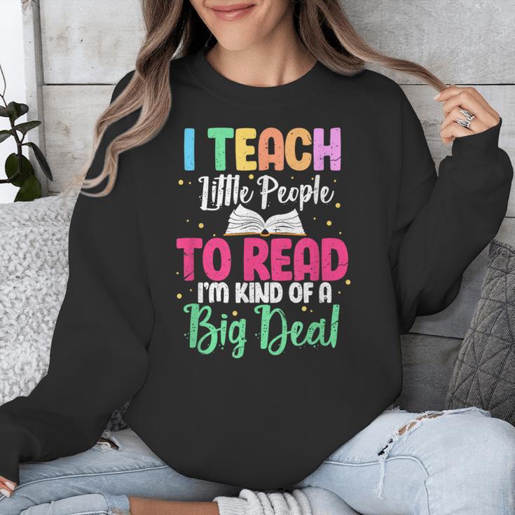 I Teach Little People To Read Reading Teacher For Men Women Girls Kids Unisex Sweatshirt, funny design I Teach Little People To Read Reading Teacher For Men Women Girls Kids Unisex Sweatshirt, funny design