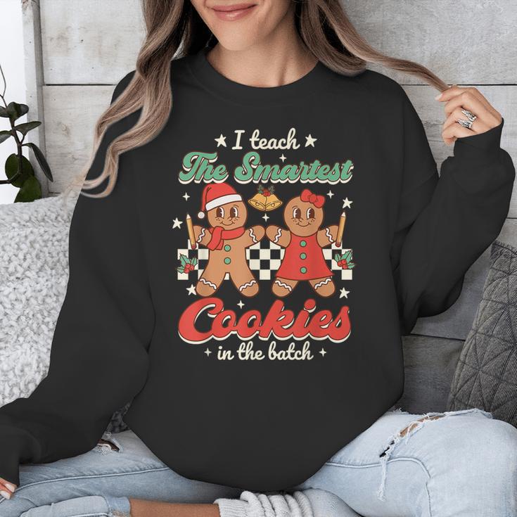 I Teach The Smartest Cookies In The Batch Teacher Christmas For Men Women Kids Unisex Sweatshirt, funny design I Teach The Smartest Cookies In The Batch Teacher Christmas For Men Women Kids Unisex Sweatshirt, funny design