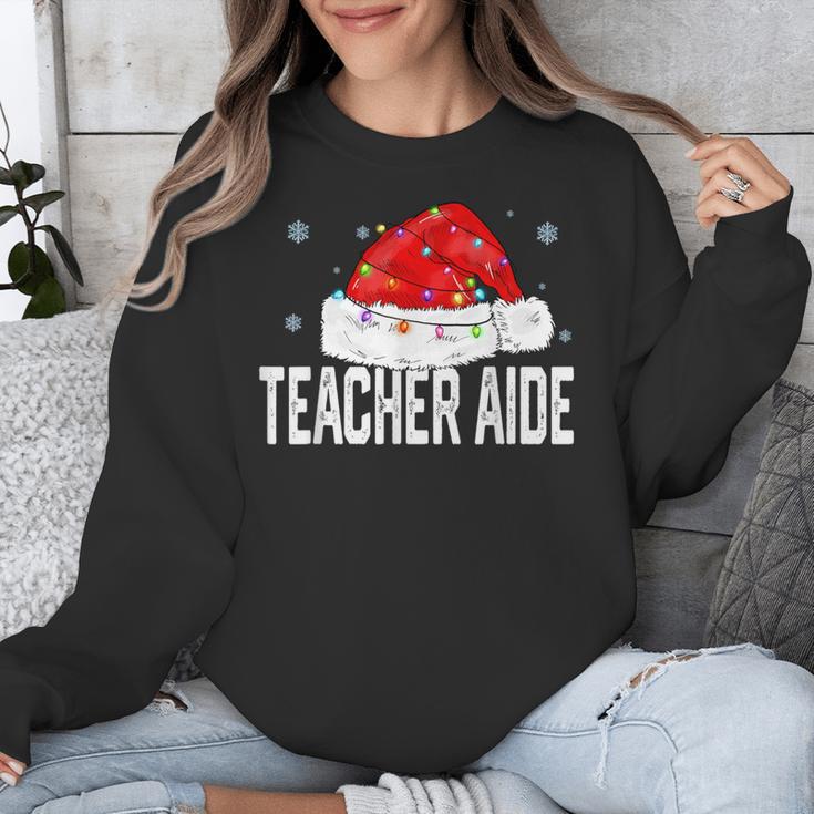 Teacher Aide Christmas Women Family Matching Group Xmas Unisex Sweatshirt, funny design Teacher Aide Christmas Women Family Matching Group Xmas Unisex Sweatshirt, funny design