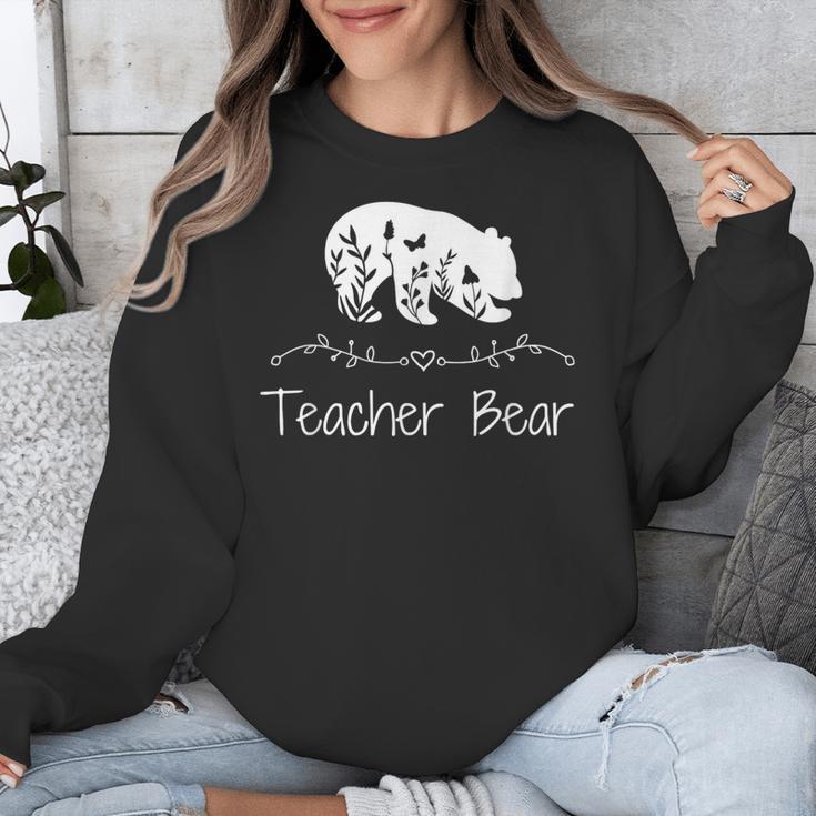 Teacher Bear For Educators Teacher Appreciation Unisex Sweatshirt, funny design Teacher Bear For Educators Teacher Appreciation Unisex Sweatshirt, funny design