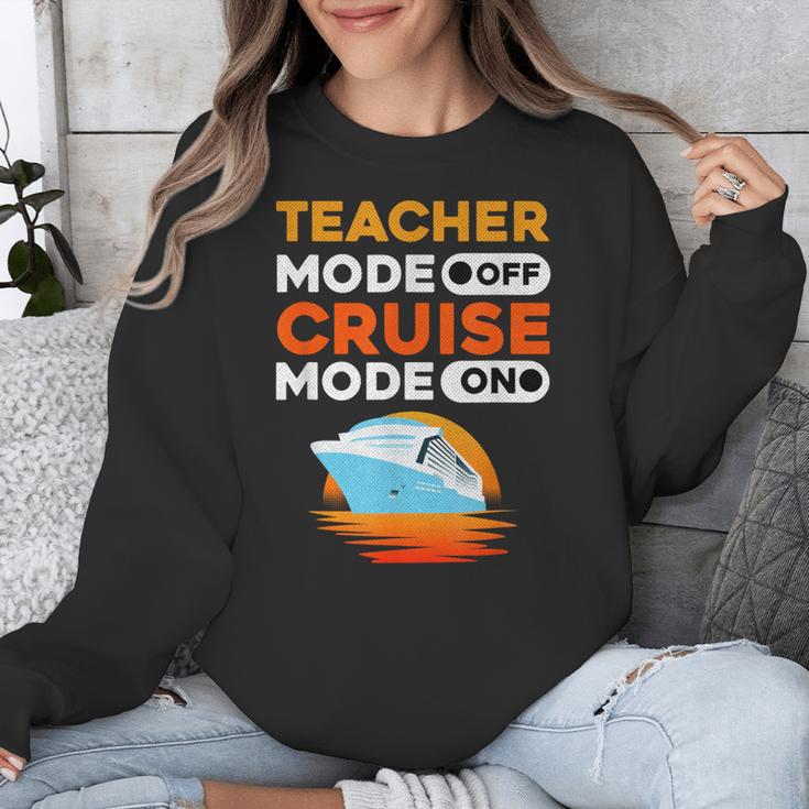 Teacher Cruise Shirt Cruise Mode Men Women Unisex Sweatshirt, funny design Teacher Cruise Shirt Cruise Mode Men Women Unisex Sweatshirt, funny design