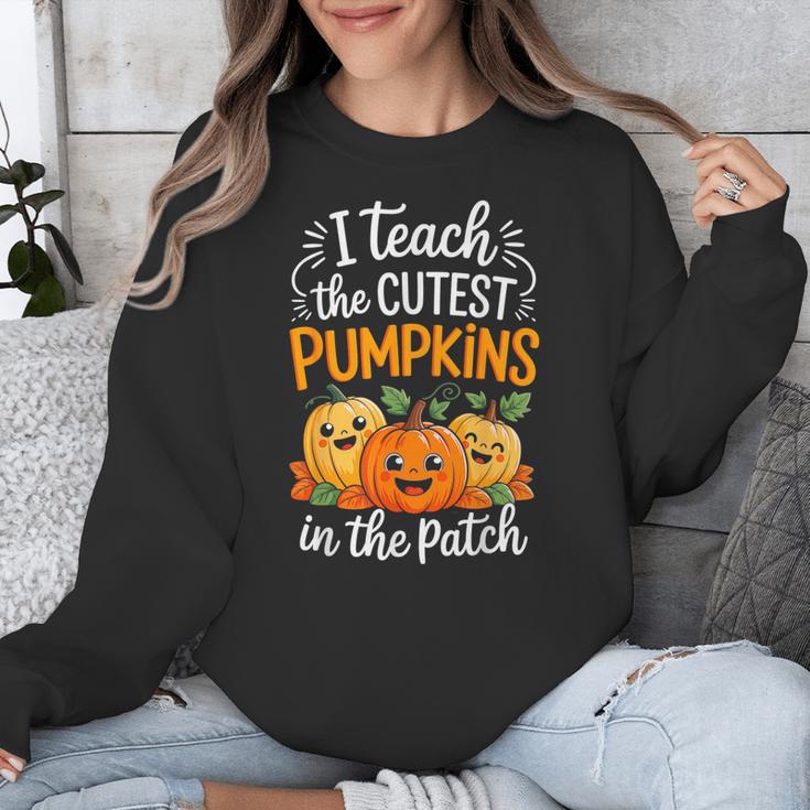 Teacher Halloween Pre-K Teacher Kindergarten Cutest Pumpkins Unisex Sweatshirt, funny design Teacher Halloween Pre-K Teacher Kindergarten Cutest Pumpkins Unisex Sweatshirt, funny design