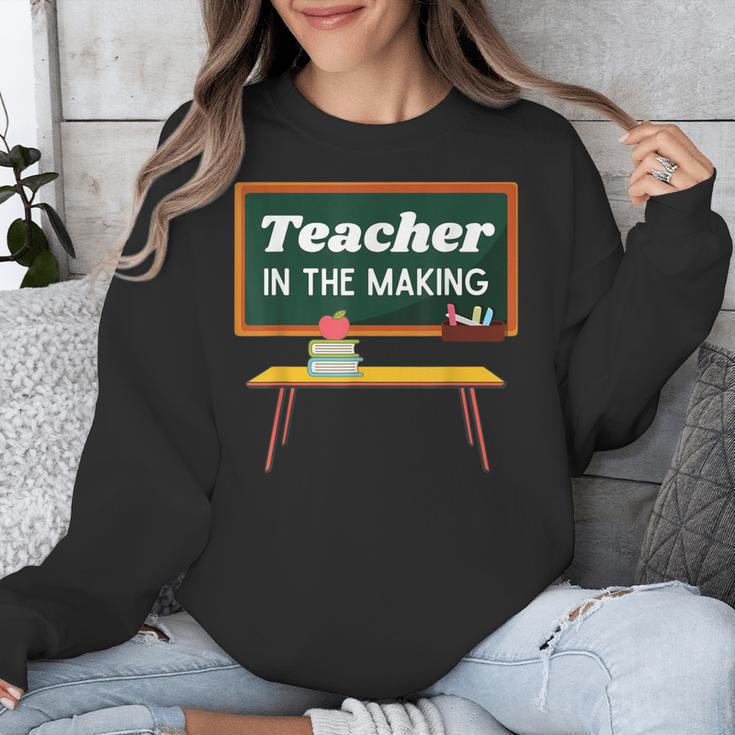 Teacher In The Making Future Teacher Kids Back To School Unisex Sweatshirt, Future Teacher Gifts, funny design Teacher In The Making Future Teacher Kids Back To School Unisex Sweatshirt, Future Teacher Gifts, funny design