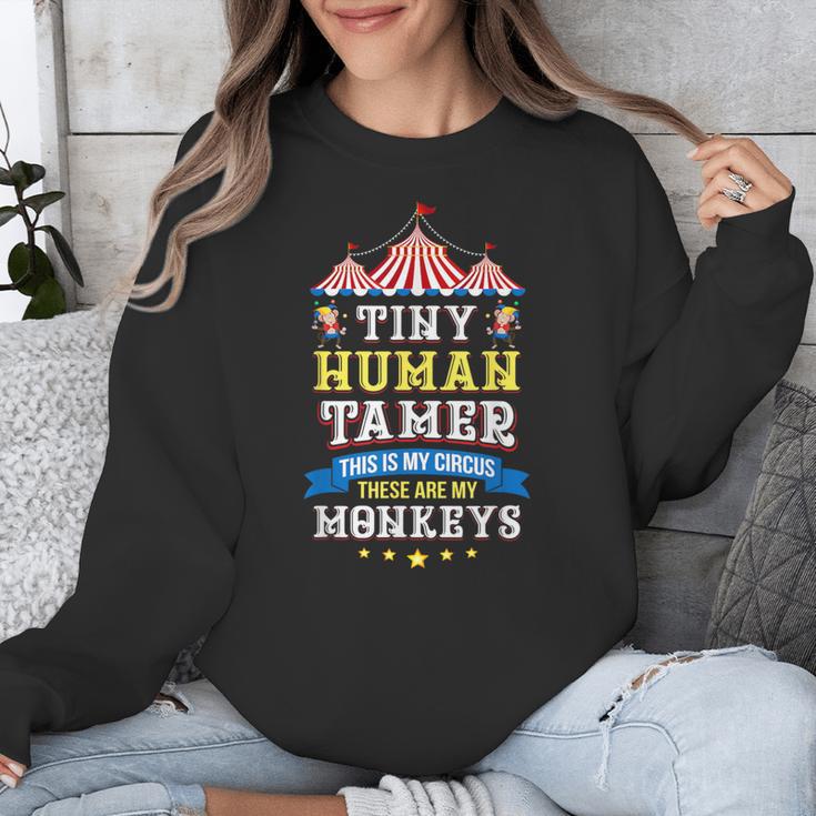 Teacher Tiny Human Tamer This My Circus These Are My Monkeys Unisex Sweatshirt, funny design Teacher Tiny Human Tamer This My Circus These Are My Monkeys Unisex Sweatshirt, funny design